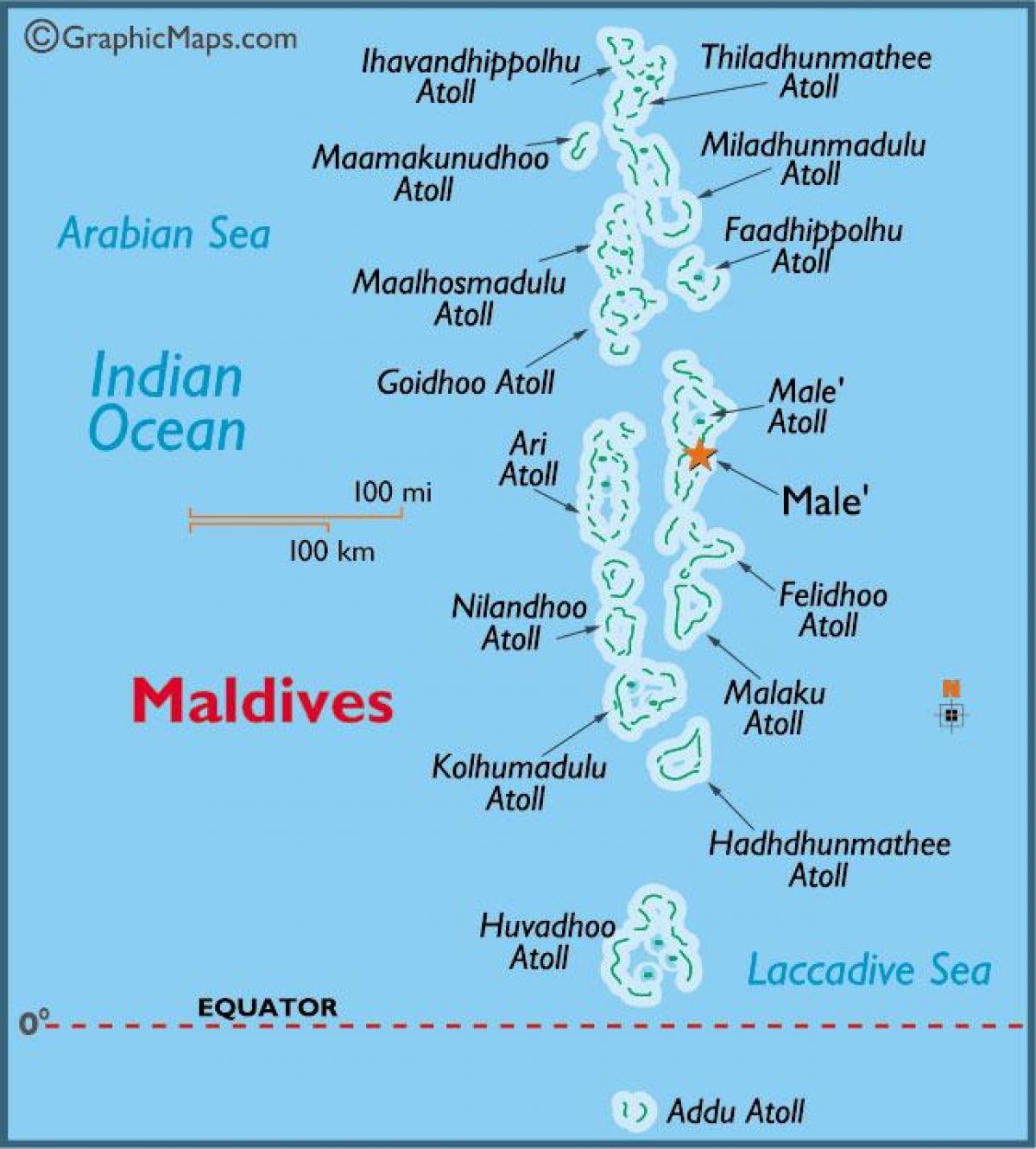 baa atoll maledivy mapu